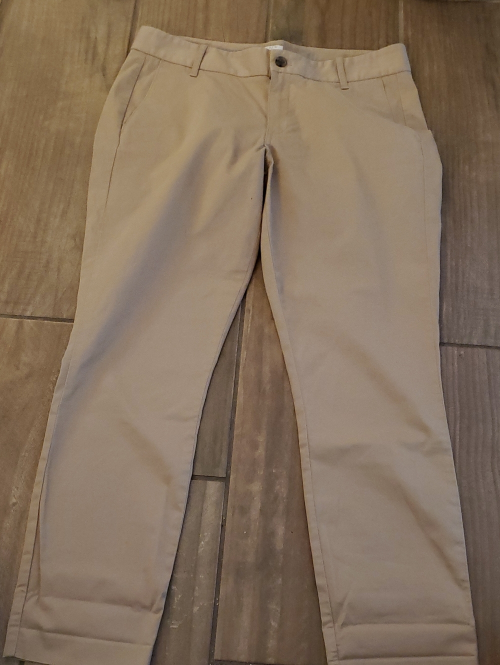 J. Crew Slim Chinos in Light Tan